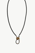 Faith Based Traveler Necklace - Metallic Silver