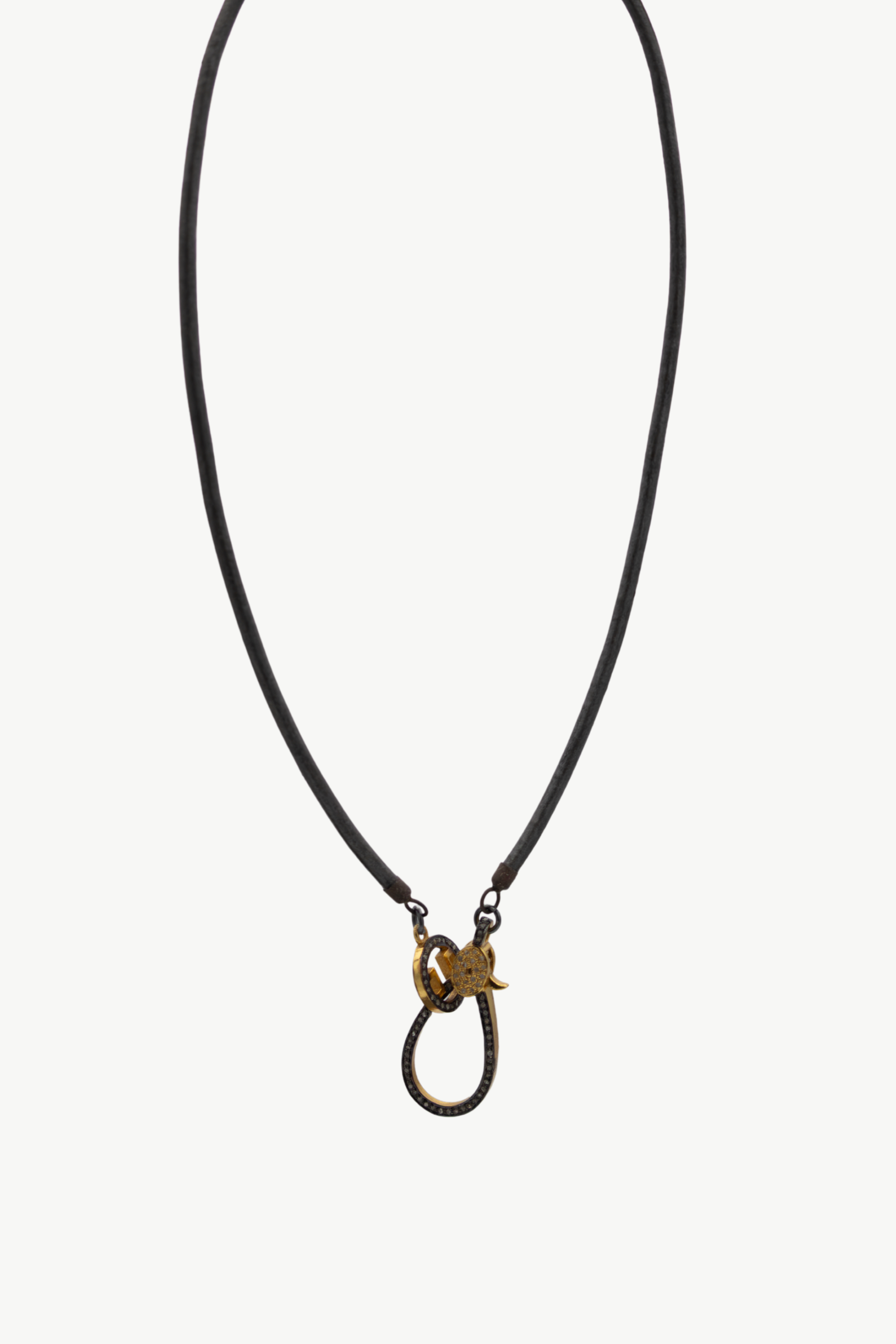 Faith Based Traveler Necklace - Metallic Silver